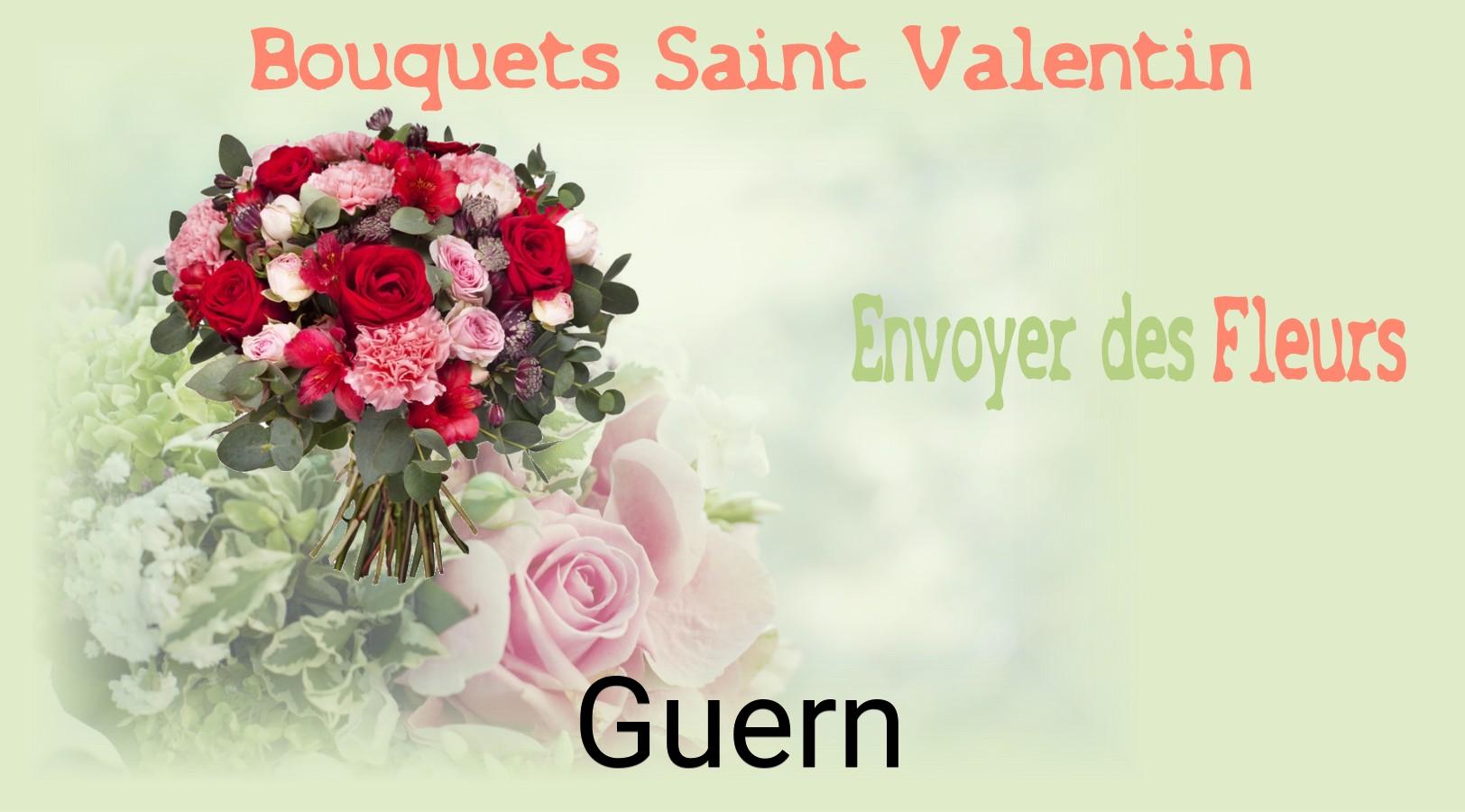 Roses de Saint-Valentin livrées à Guern